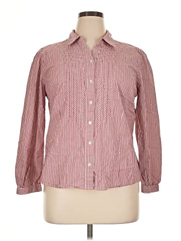 St. John's Bay Long Sleeve Button-Down Shirt (view 1)