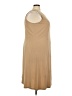 Roaman's Solid Tan Casual Dress Size 22w - photo 4