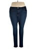 Levi's Solid Blue Jeggings Size 22w - photo 1