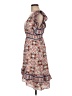 Max Studio 100% Polyester Paisley Brown Casual Dress Size M - photo 5