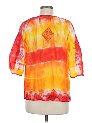 Tolani 3/4 Sleeve Blouse (view 2)