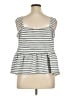 a.n.a. A New Approach Gray Sleeveless Top Size 0X - photo 2