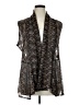 Chico's 100% Polyester Brown Vest Size XL (3) - photo 1