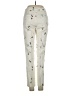 Zara Basic Print Ivory Casual Pants Size S - photo 2
