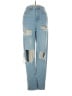 Primark Hearts Blue Jeans Size 0 - photo 1
