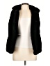Milly Black Faux Fur Jacket Size L - photo 1