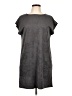 Wilfred Free Solid Gray Casual Dress Size L - photo 1