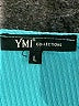 YMI Teal Short Sleeve Top Size L - photo 7