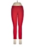 Hue Solid Red Casual Pants Size M - photo 1