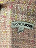 Fashion Nova 100% Polyester Tweed Pink Cardigan Size S - photo 7