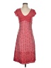 Athleta Paisley Red Casual Dress Size S (tall) - photo 1