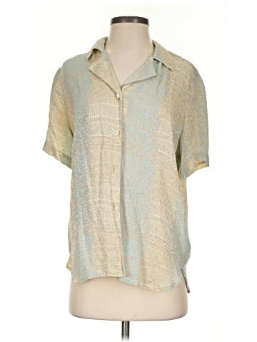 Doncaster Collection Short Sleeve Silk Top (view 1)