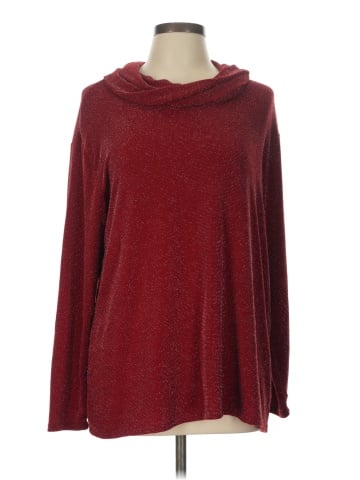 JM Collection Pullover Sweater (view 1)