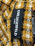 Karl Lagerfeld Paris Houndstooth Gold Blazer Size 2X - photo 7