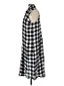 Mud Pie 100% Viscose Checkered-gingham Black Casual Dress Size S - photo 5