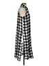 Mud Pie 100% Viscose Checkered-gingham Black Casual Dress Size S - photo 4