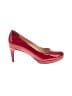 Cole Haan 100% Leather Graphic Red Pink Heels Size 6 1/2 - photo 1