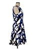 Betsey Johnson Graphic Blue Cocktail Dress Size 8 - photo 4