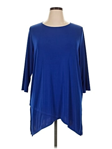 Easywear by Chico's 3/4 Sleeve Top (view 1)