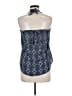 Veronica M. 100% Polyester Blue Halter Top Size M - photo 2
