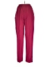 G.W. 100% Polyester Burgundy Casual Pants Size 6 - photo 1