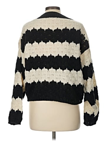 Line & Dot Pullover Sweater (view 2)