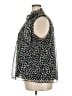 Cato 100% Polyester Animal Print Black Sleeveless Blouse Size 22 - photo 5