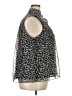 Cato 100% Polyester Animal Print Black Sleeveless Blouse Size 22 - photo 4