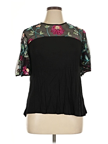Kim & Cami Short Sleeve Blouse (view 1)
