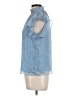1.State Blue Sleeveless Blouse Size M - photo 5