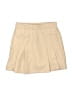 Nautica 100% Polyester Solid Tan Skirt Size 8 - photo 1