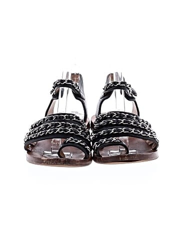 Chanel Leather Gladiator Sandals (view 2)