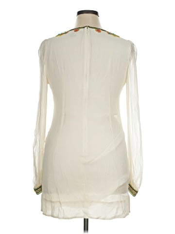 French Connection Long Sleeve Silk Top (view 2)