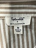 Splendid Stripes Ivory Long Sleeve Button-Down Shirt Size M - photo 7