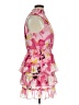 1.State 100% Polyester Print Pink Cocktail Dress Size XL - photo 4