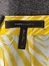 BCBGMAXAZRIA 100% Polyester Animal Print Yellow Casual Skirt Size 6 - photo 4