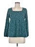 Lands' End Teal 3/4 Sleeve Top Size M (petite) - photo 1