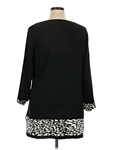 NY Collection 3/4 Sleeve T-Shirt (view 2)