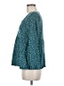 Lands' End Teal 3/4 Sleeve Top Size M (petite) - photo 5