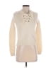 LA MAILLE SEZANE Paris 100% Wool Ivory Wool Pullover Sweater Size XS - photo 1
