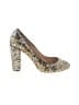 J.Crew Gold Heels Size 10 - photo 1