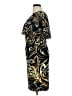 Connected Apparel Print Black Cocktail Dress Size XL (estimated) - photo 5