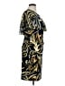 Connected Apparel Print Black Cocktail Dress Size XL (estimated) - photo 4