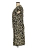 Dots Graphic Black Casual Dress Size XL - photo 5