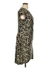 Dots Graphic Black Casual Dress Size XL - photo 4