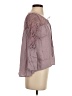 Mudd Purple 3/4 Sleeve Blouse Size S - photo 4