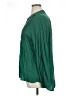 Sundance 100% Rayon Green Long Sleeve Blouse Size XL - photo 5