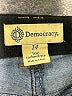 Democracy Solid Blue Jeans Size 14 - photo 7