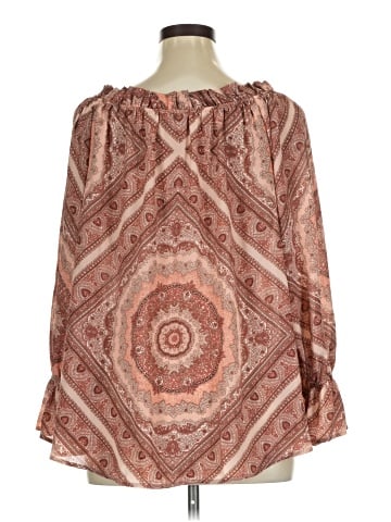 Belle + Sky 3/4 Sleeve Blouse (view 2)