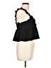 Timing 100% Polyester Black Sleeveless Blouse Size L - photo 4
